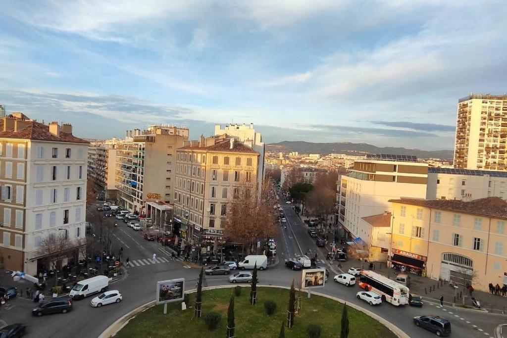 Vue Mer Et Et Notre Dame Centre Ville Avec Balcon Et Parking Marsiglia Esterno foto